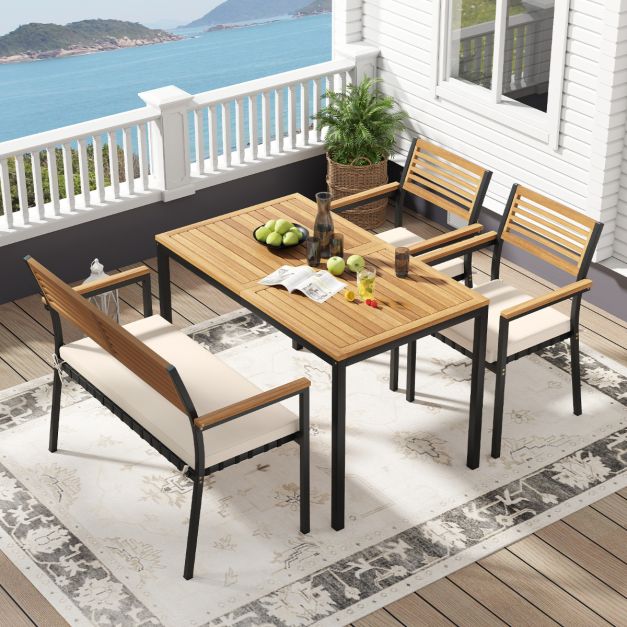 Pro-Tect 4 Piece Outdoor Patio Dining Set