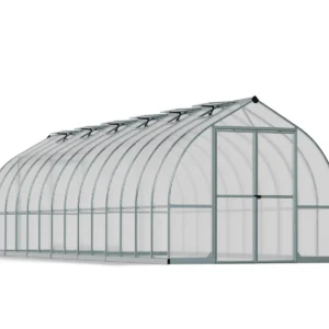 Palram 8x28 Bella Greenhouse - Silver (Twin Wall Glazing)