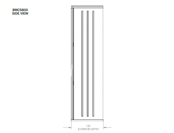 Suncast 1'x1.5' Haven Tall Storage Locker - Platinum Metallic - Image 11