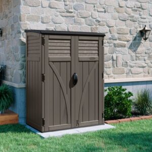 Suncast 4'x3' Aston Large Storage Cabinet - Stone Grey (Currently Unavailable)