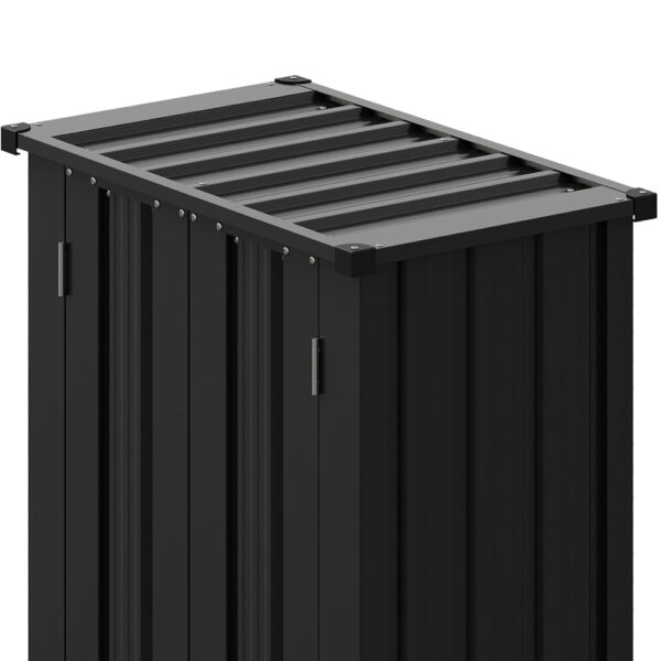 Living and Home 2.5' x 1.5' Metal Storage Cabinet - Black - Image 13
