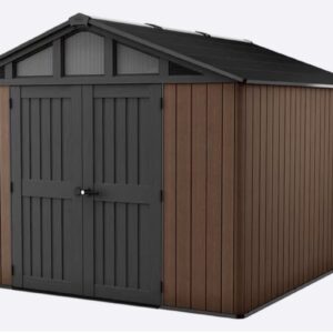 Keter 10'x11.5' Stronghold Heavy Duty Plastic Shed - Brown