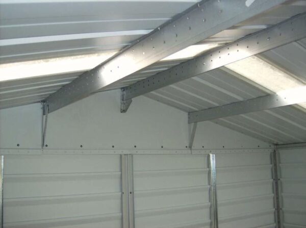 Yardmaster 10' x 12' Shiplap Apex Metal Shed - Anthracite - Image 5