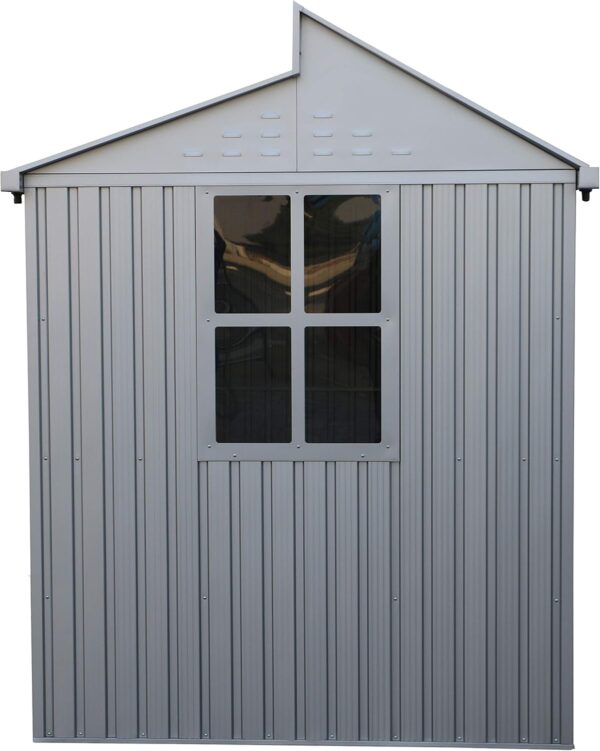 Duramax 10x6 Aluminium Metal Shed with Skylight and Foundation Grid - Image 9