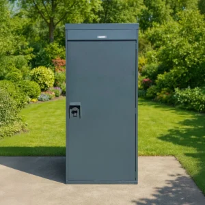 Asgard 3'x4' Vertical Tool Locker Shed -3 Point Locking System `
