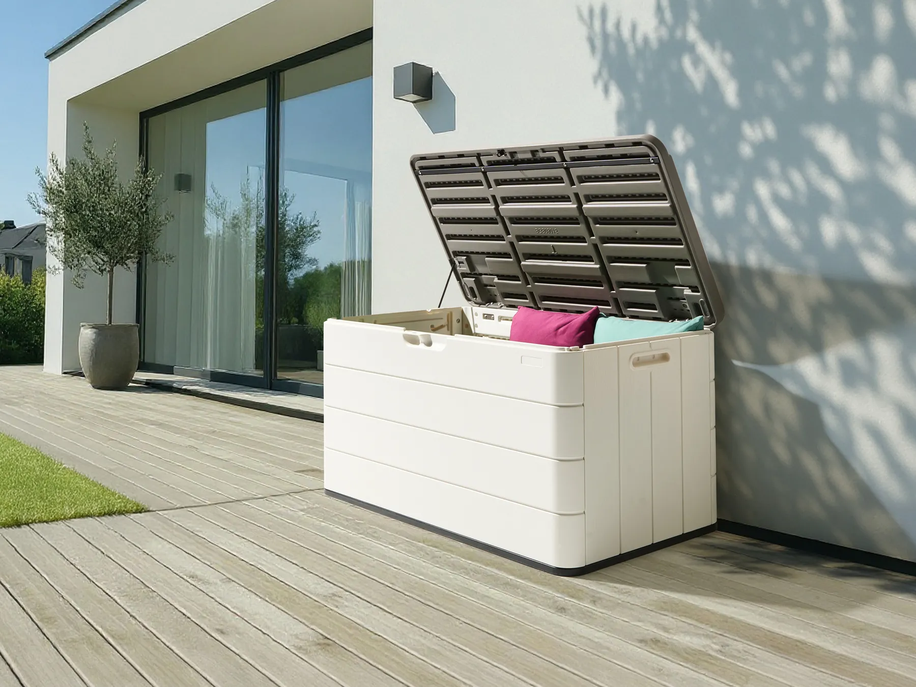 Pro-Tect Milies Heavy Duty Plastic Storage Box - White - Image 14