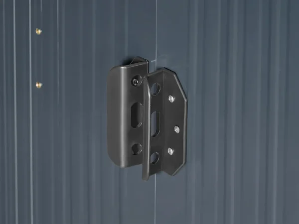 Pro-Tect Aisone 5x2.5 Metal Pent Shed - Graphite Grey - Image 10