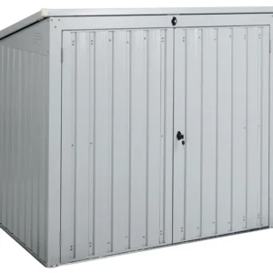Pro-Tect Moena 5'x3' Metal Storage Cabinet - Light Grey