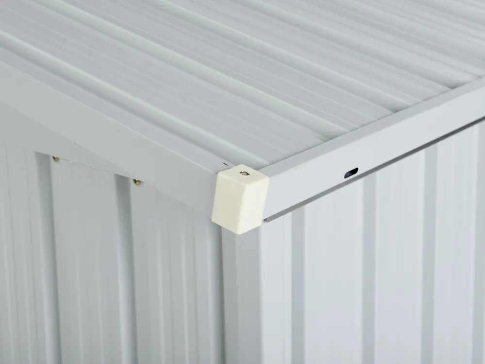 Pro-Tect Moena 5'x3' Metal Storage Cabinet - Light Grey - Image 9