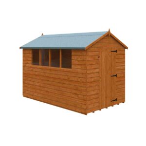Pro-Tect Timber Budget 10'x6' Overlap Apex Shed (Window or Windowless)