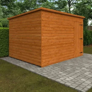 Pro-Tect Timber 10'x8' Super Pent Shiplap Shed (Window or Windowless)