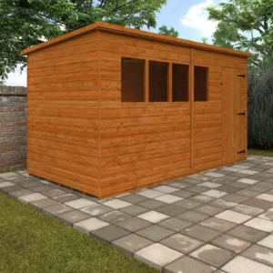 Pro-Tect Timber 12'x8' Super Pent Shiplap Shed (Window or Windowless)