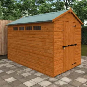 Pro-Tect Timber 10'x6' Security Apex Shiplap Shed (Window or Windowless)