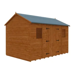 Pro-Tect Timber 12’x8′ Workman Apex Workshop Shed (Window or Windowless)