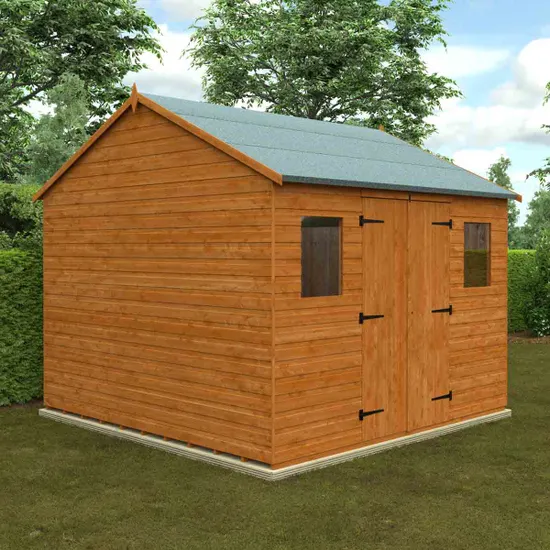 Pro-Tect Timber 10’x10′ Workman Apex Workshop Shed (Window or Windowless) - Image 3