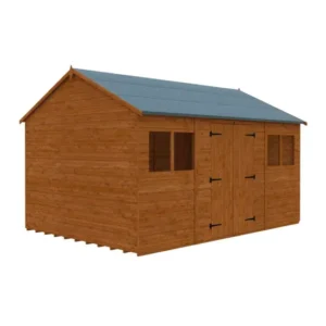 Pro-Tect Timber 14’x10′ Workman Apex Workshop Shed (Window or Windowless)