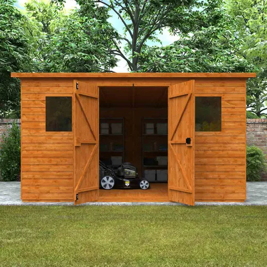 Pro-Tect Timber 12’x10′ Workman Pent Workshop Shed - Image 2