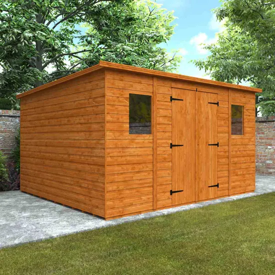 Pro-Tect Timber 12’x10′ Workman Pent Workshop Shed - Image 4