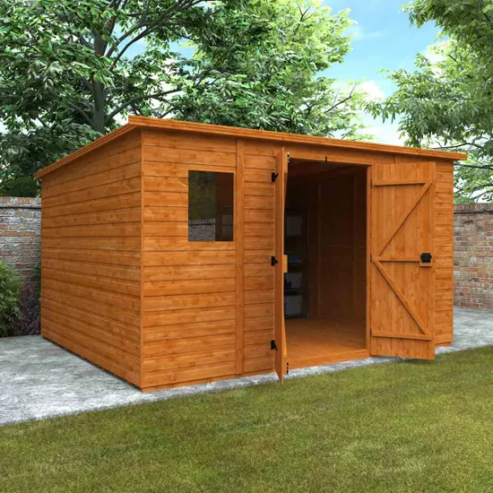 Pro-Tect Timber 12’x10′ Workman Pent Workshop Shed - Image 5
