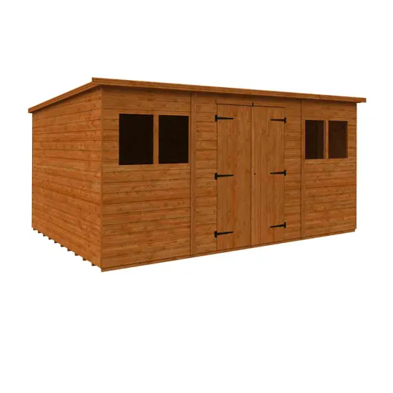 Pro-Tect Timber 14’x10′ Workman Pent Workshop Shed - Image 3