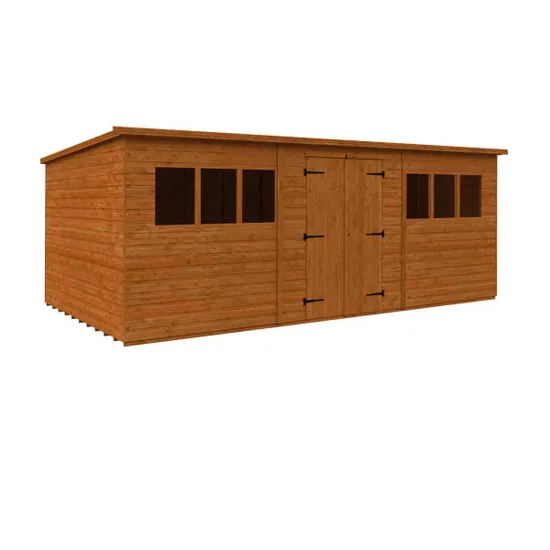 Pro-Tect Timber 20’x10′ Workman Pent Workshop Shed - Image 3