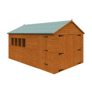 Pro-Tect Timber 16’x10′ Apex Shiplap Garage (Window or Windowless)