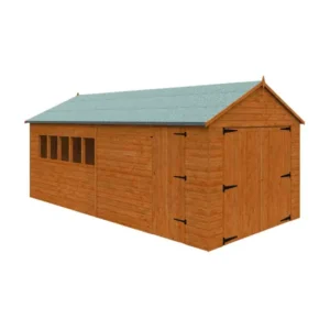 Pro-Tect Timber 20’x10′ Apex Shiplap Garage (Window or Windowless)