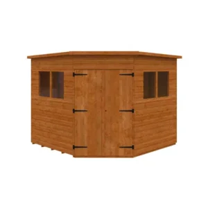 Pro-Tect Timber 8'x8' Shiplap Corner Shed (Window or Windowless)