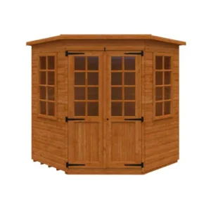 Pro-Tect Timber 6'x6' Pentagon Corner Shiplap Summerhouse