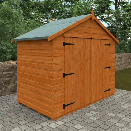 Pro-Tect Timber 4'x7' Shiplap Compact Apex Shed