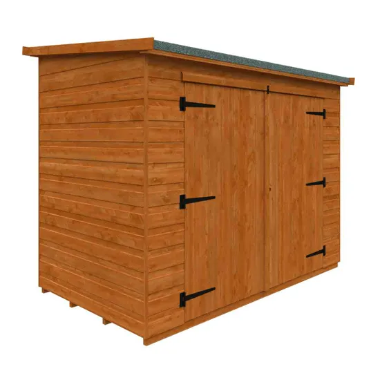 Pro-Tect Timber 7'x4' Shiplap Compact Pent Shed - Image 4