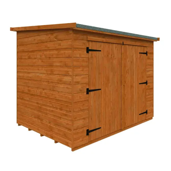 Pro-Tect Timber 7'x5' Shiplap Compact Pent Shed - Image 4