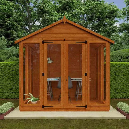 Pro-Tect Timber 6'x8' Contemporary Shiplap Summerhouse - Image 3