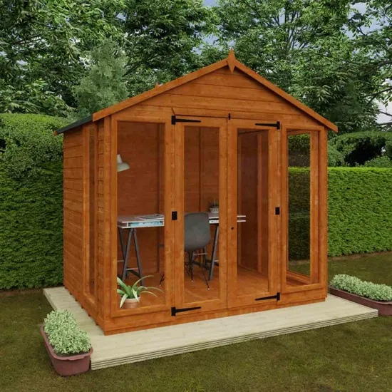 Pro-Tect Timber 6'x8' Contemporary Shiplap Summerhouse - Image 7