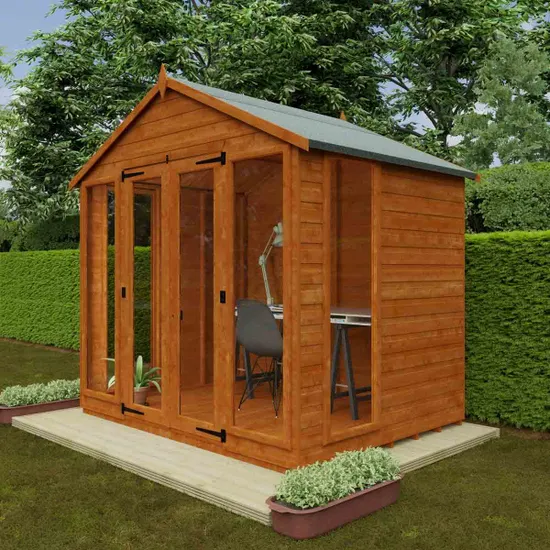 Pro-Tect Timber 6'x8' Contemporary Shiplap Summerhouse - Image 10