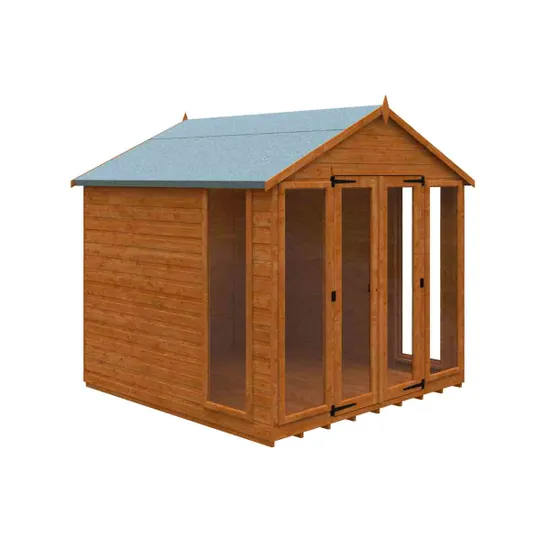 Pro-Tect Timber 8'x8' Contemporary Shiplap Summerhouse - Image 4