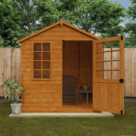 Pro-Tect Timber 5'x7' Shiplap Summer Room Summerhouse - Image 2