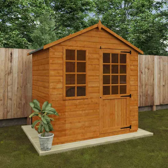 Pro-Tect Timber 5'x7' Shiplap Summer Room Summerhouse - Image 4