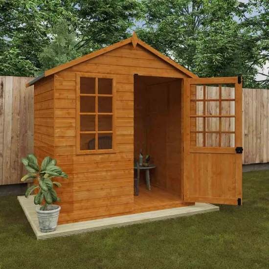 Pro-Tect Timber 5'x7' Shiplap Summer Room Summerhouse - Image 5