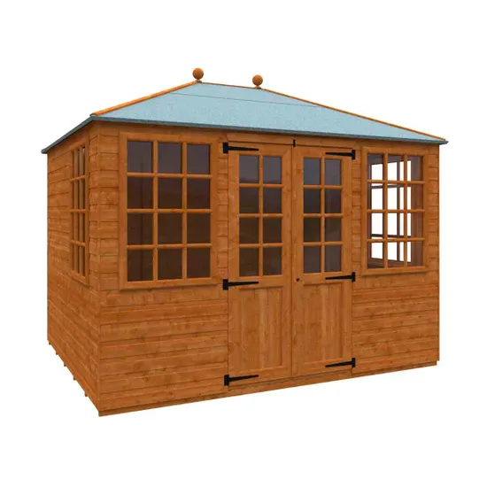 Pro-Tect Timber 10'x8' Georgian Pyramid Shiplap Summerhouse - Image 12