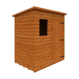 Pro-Tect Timber Budget 6'x4' Overlap Pent Shed (Window or Windowless)