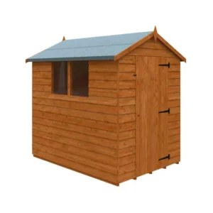 Pro-Tect Timber Budget 7'x5' Overlap Apex Shed (Window or Windowless)