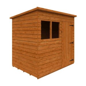 Pro-Tect Timber Budget 7'x5' Overlap Pent Shed (Window or Windowless)