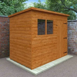 Pro-Tect Timber 8'x5' Super Pent Shiplap Shed (Window or Windowless)