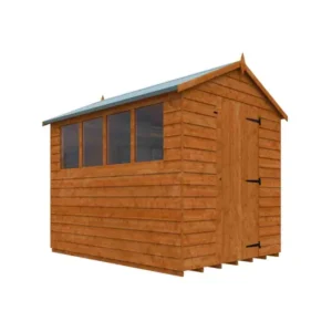 Pro-Tect Timber Budget 8'x6' Overlap Apex Shed (Window or Windowless)