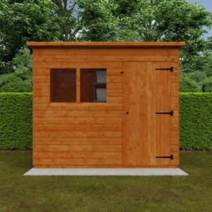 Pro-Tect Timber 8'x6' Super Pent Shiplap Shed (Window or Windowless)