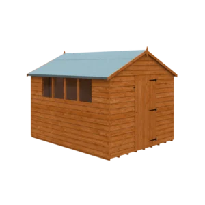 Pro-Tect Timber Budget 10'x8' Overlap Apex Shed (Window or Windowless)
