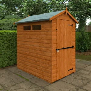 Pro-Tect Timber 6'x4' Security Apex Shiplap Shed (Window or Windowless)
