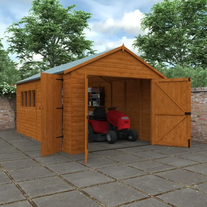 Pro-Tect Timber 16’x10′ Apex Shiplap Garage (Window or Windowless) - Image 4