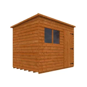 Pro-Tect Timber Budget 8'x6' Overlap Pent Shed (Window or Windowless)